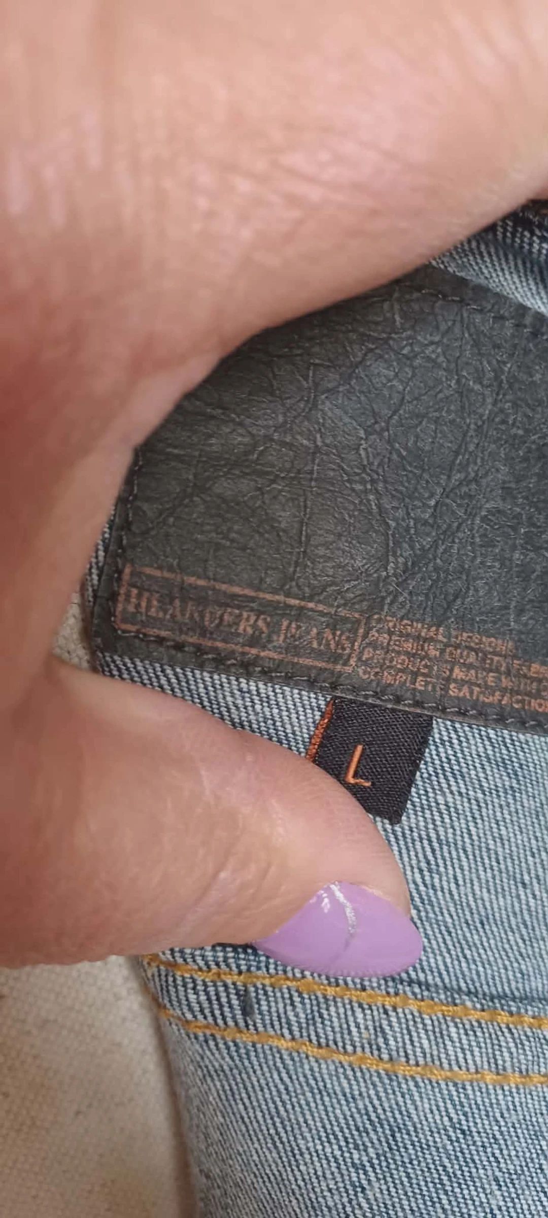 Heel mooie damesjeansjas maat L – photo 15
